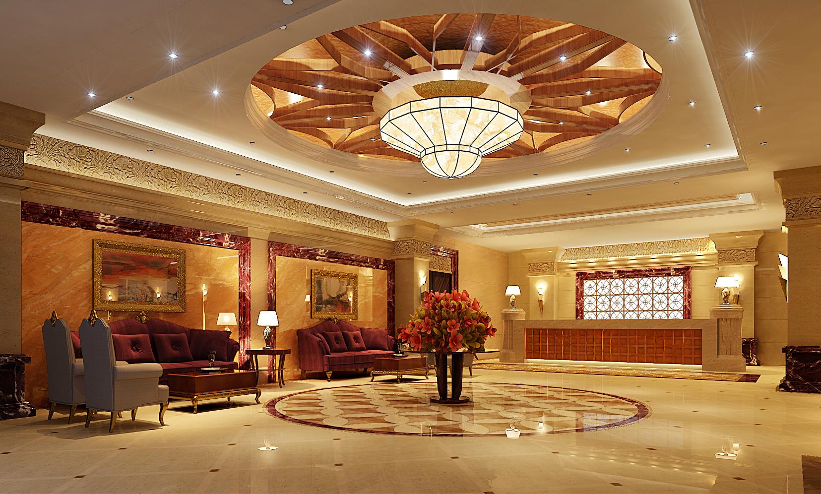 酒店宴会厅装修设计 – 设计本装修效果图